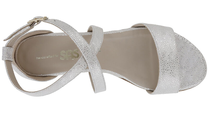 Simone Platinum White Left Top View