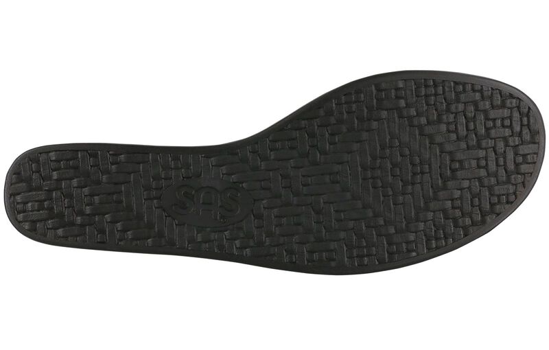 Delight Cross Strap Wedge Sandal - Black Web, , large