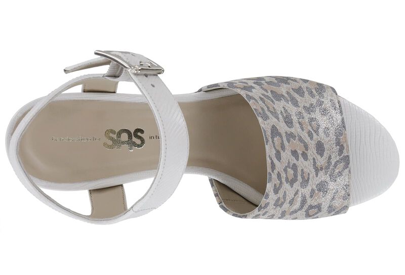Bianca White-Silver Ocelot Left Top View