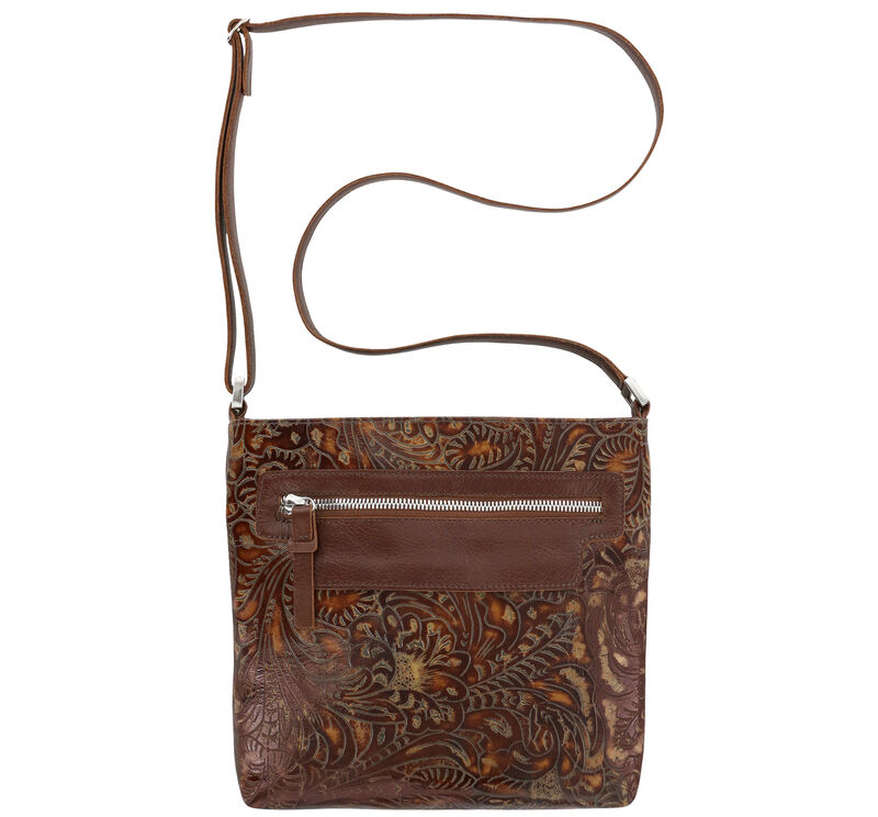 Giselle II Auburn Floral Bag View