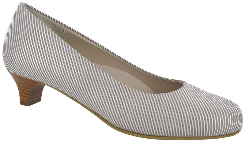 Elaine Taupe Stripe Right .75 View