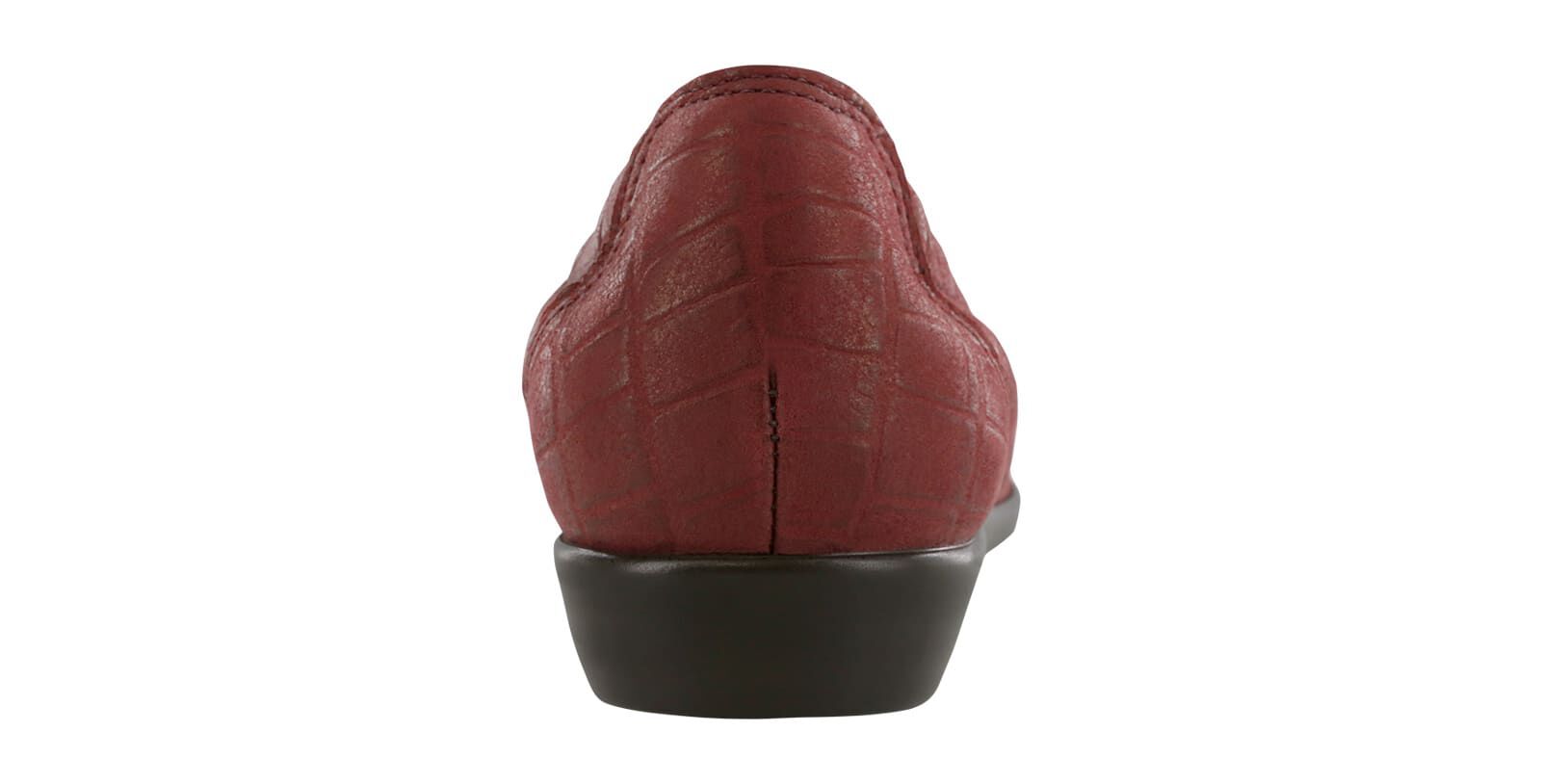 Hope Slip On Loafer SAS Shoes Red Croc