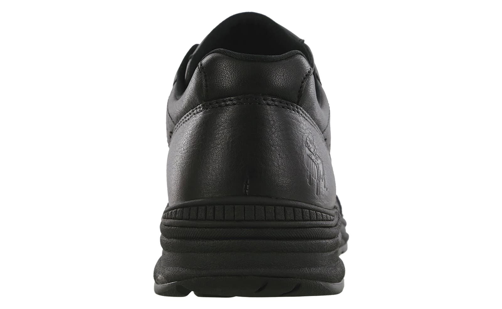 Sas journey mens clearance black leather shoes