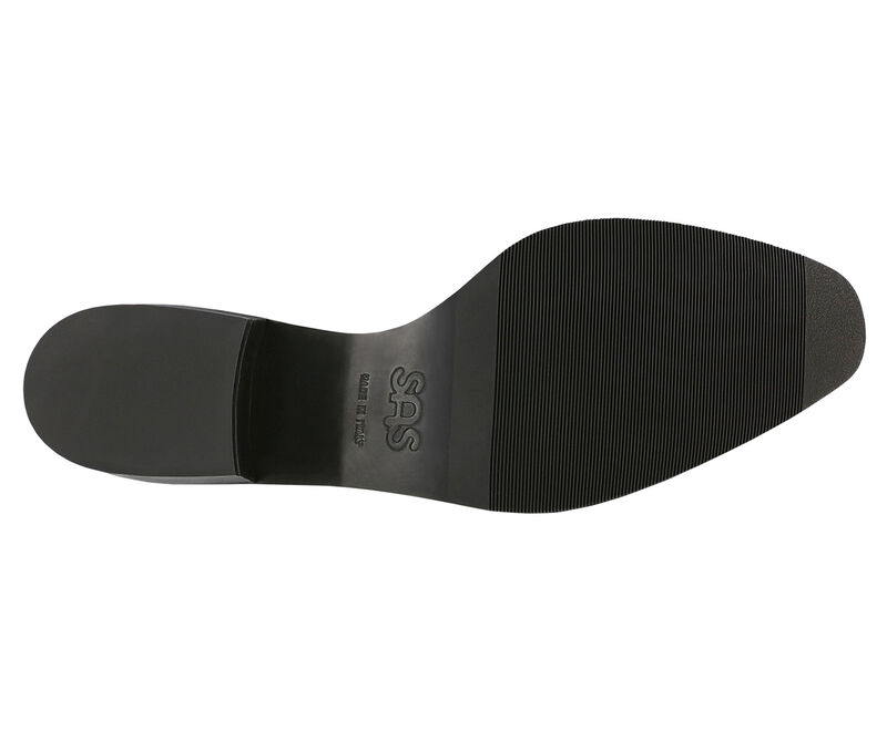 Dylan Black Suede Left Sole View