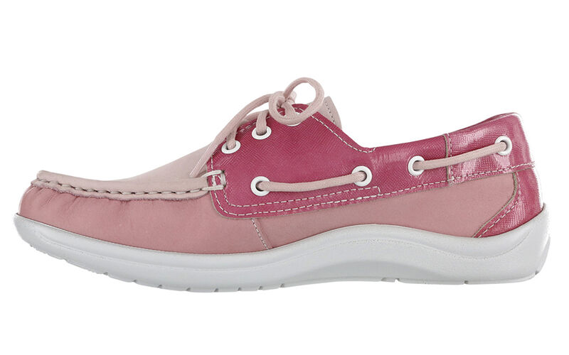Catalina LTD Lace Up Boat Shoe, Bubble Gum, large
