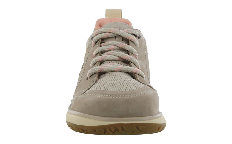 Boulder Taupe/Pink Front View