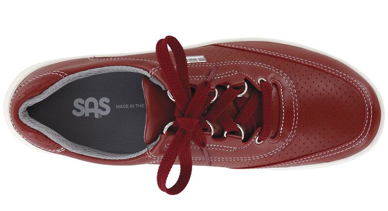Sporty Lux Ruby Perf Left Top View