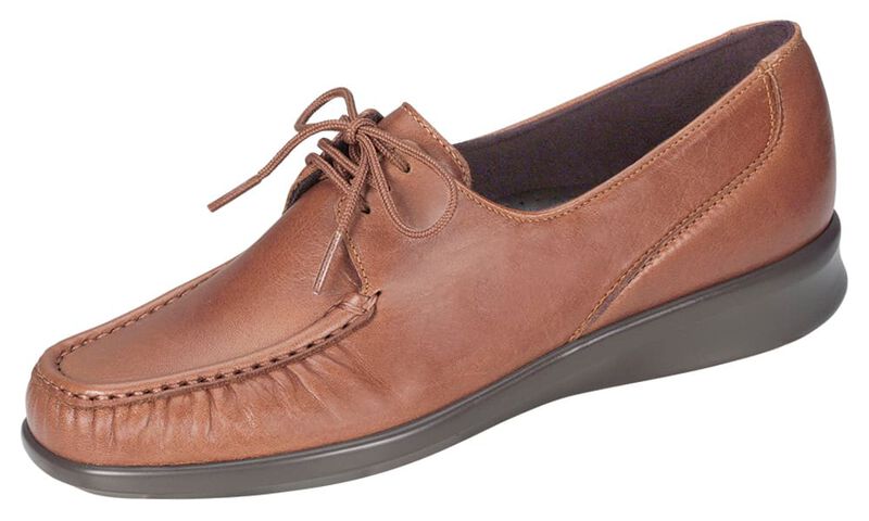 Petra Lace Up Loafer - Tan, , large