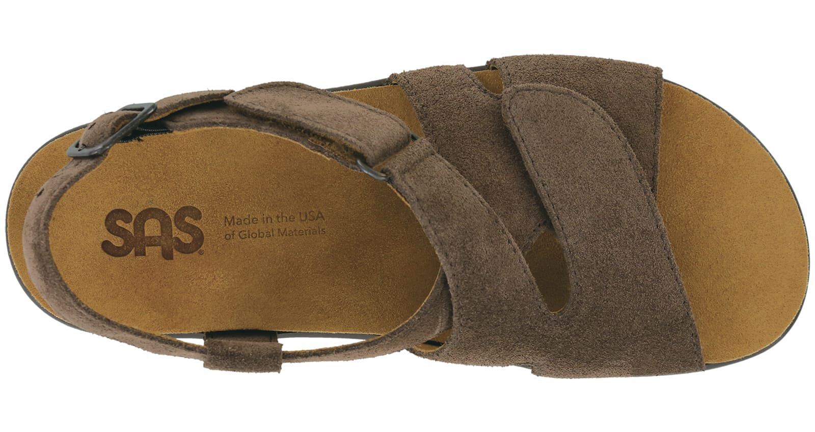 Huggy Cross Strap Sandal | SAS Shoes