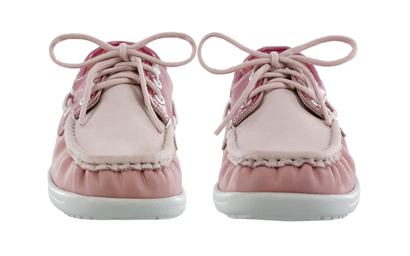 Catalina LTD Lace Up Boat Shoe, Bubble Gum, large