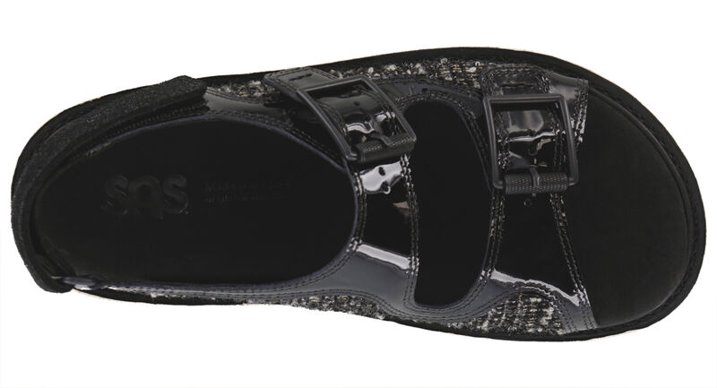 Conga LTD Heel Strap Sandal - Tuxedo, Tuxedo, large