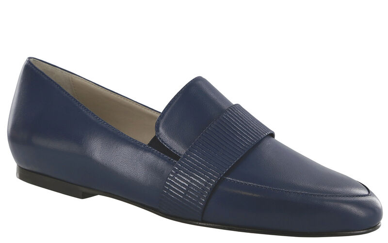 Luxe Navy-Navy Striped Right .75 View