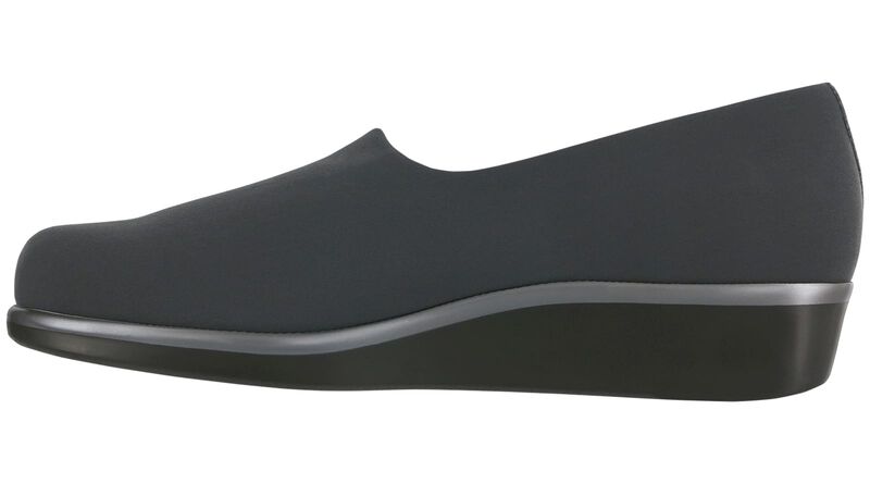 Bliss Slip On Wedge, Gray, large