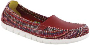 Sunny Slip On Loafer - Red Rainbow