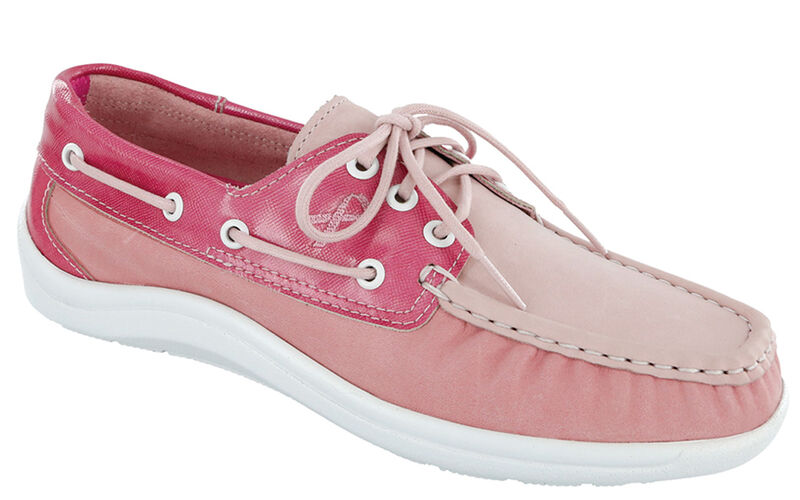 Catalina LTD Lace Up Boat Shoe, Bubble Gum, large