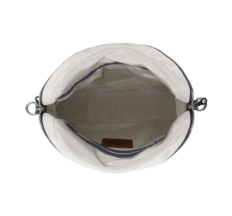 Deep Blue Leather Handbag Kenzie Handbags