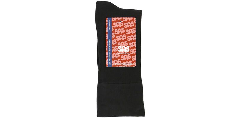 Mayo Comfort Brand Socks Medium Black Package View