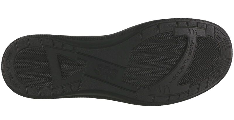 Slip On Black Loafer Bottom View