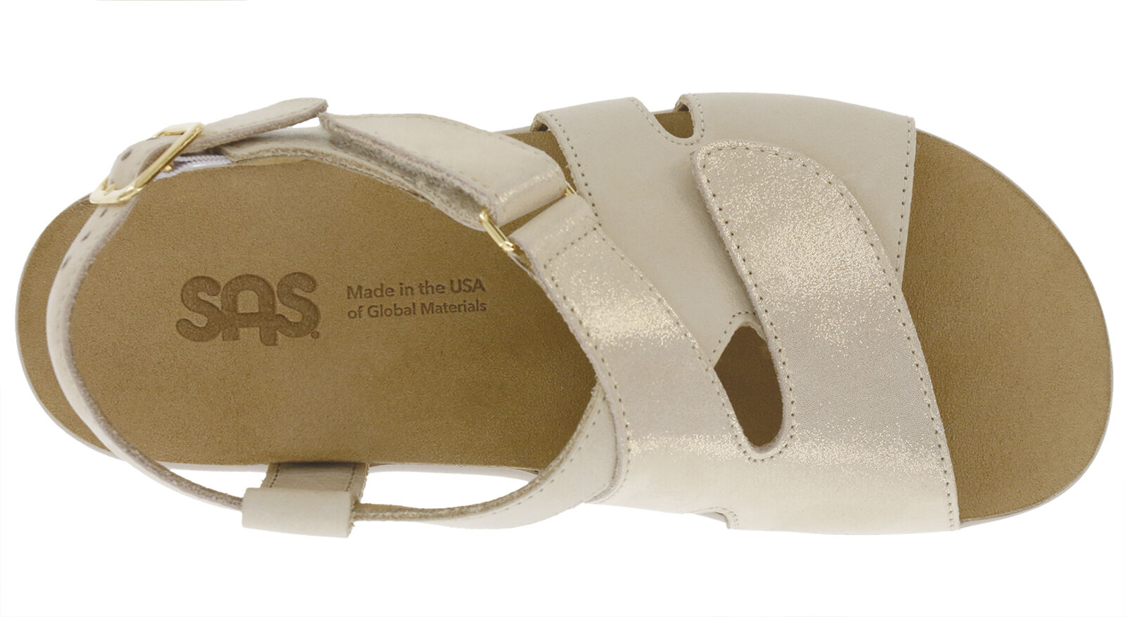 SAS Women’s Huggy Sandal – Black Leather, Adjustable Slingback, Arch Support, Made In USA, Many Sizes & Widths