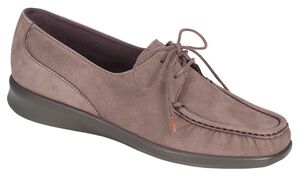 Petra Lace Up Loafer - Truffle Nubuck