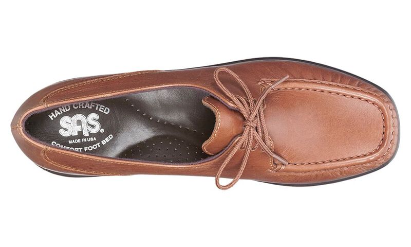 Petra Lace Up Loafer - Tan, , large