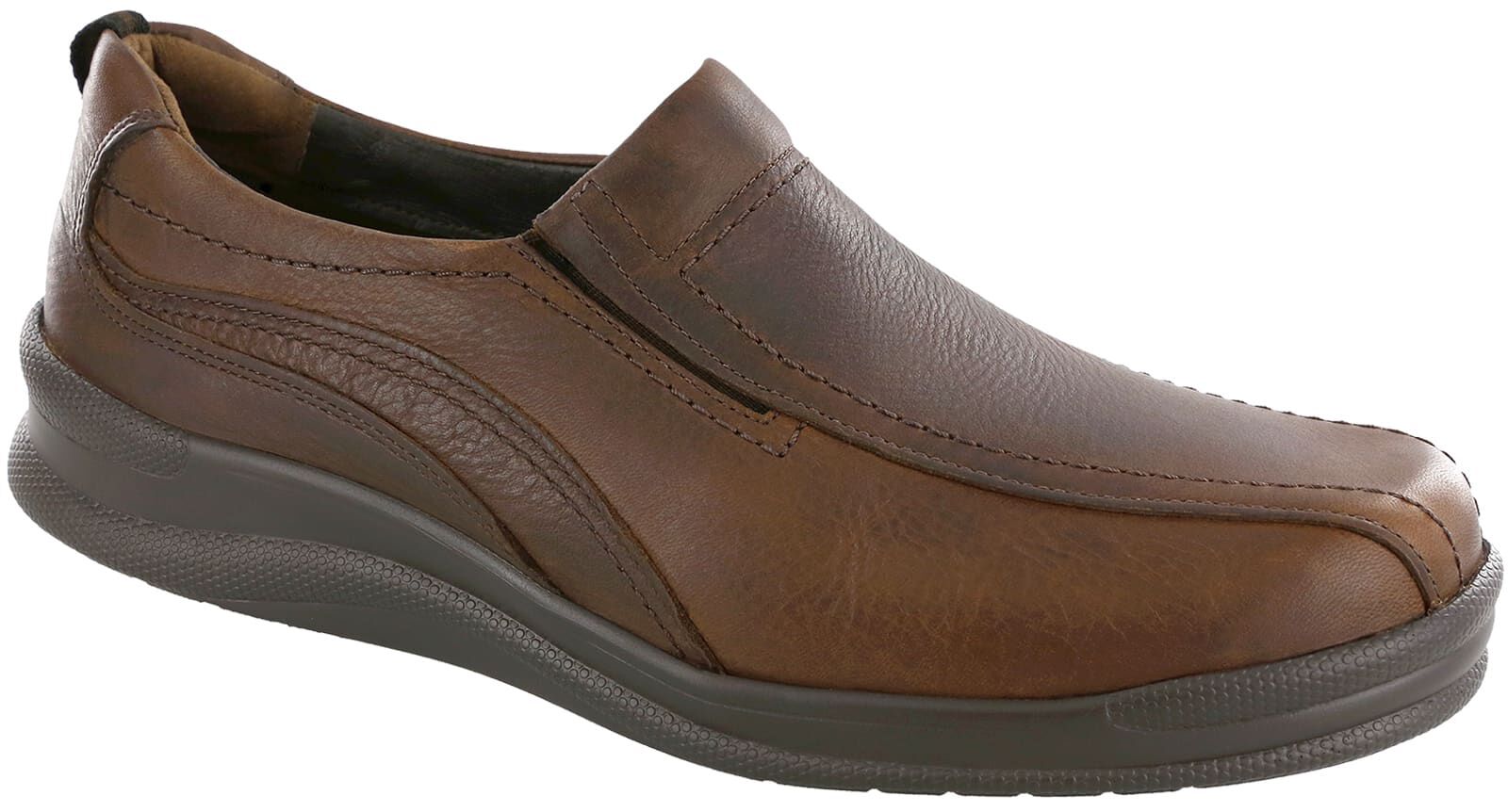 Men s Cruise On Slip On Loafer Brown Last Chance SAS Shoes Brown