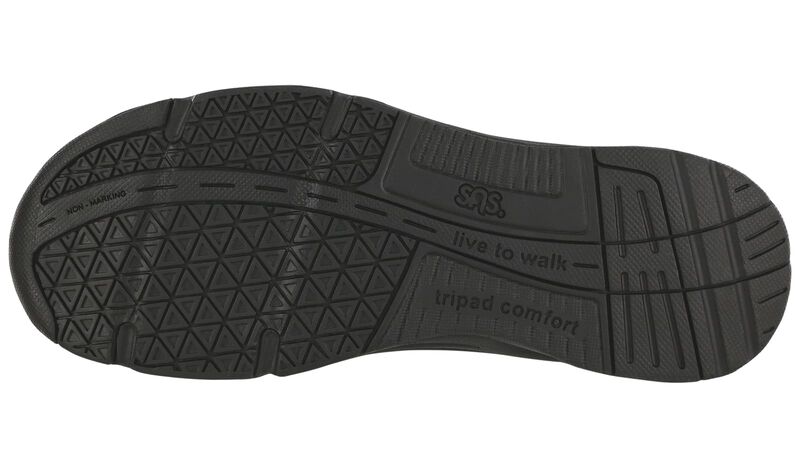 Tour Mesh Black Left Sole View