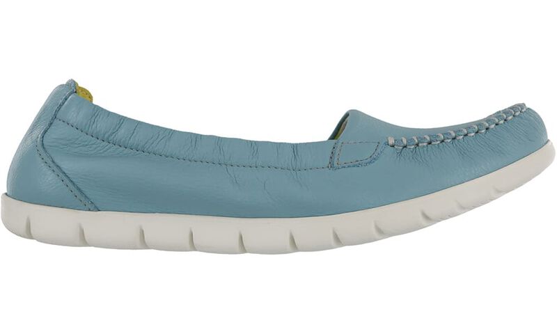 Sunny Slip On Loafer, Teal, large