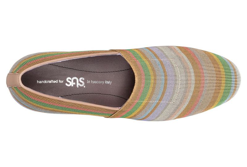 Becky Wedge Slip On - Tan, , large