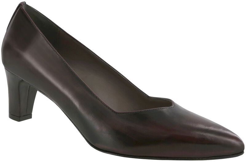 Francessa Antique Burgundy Right .75 View
