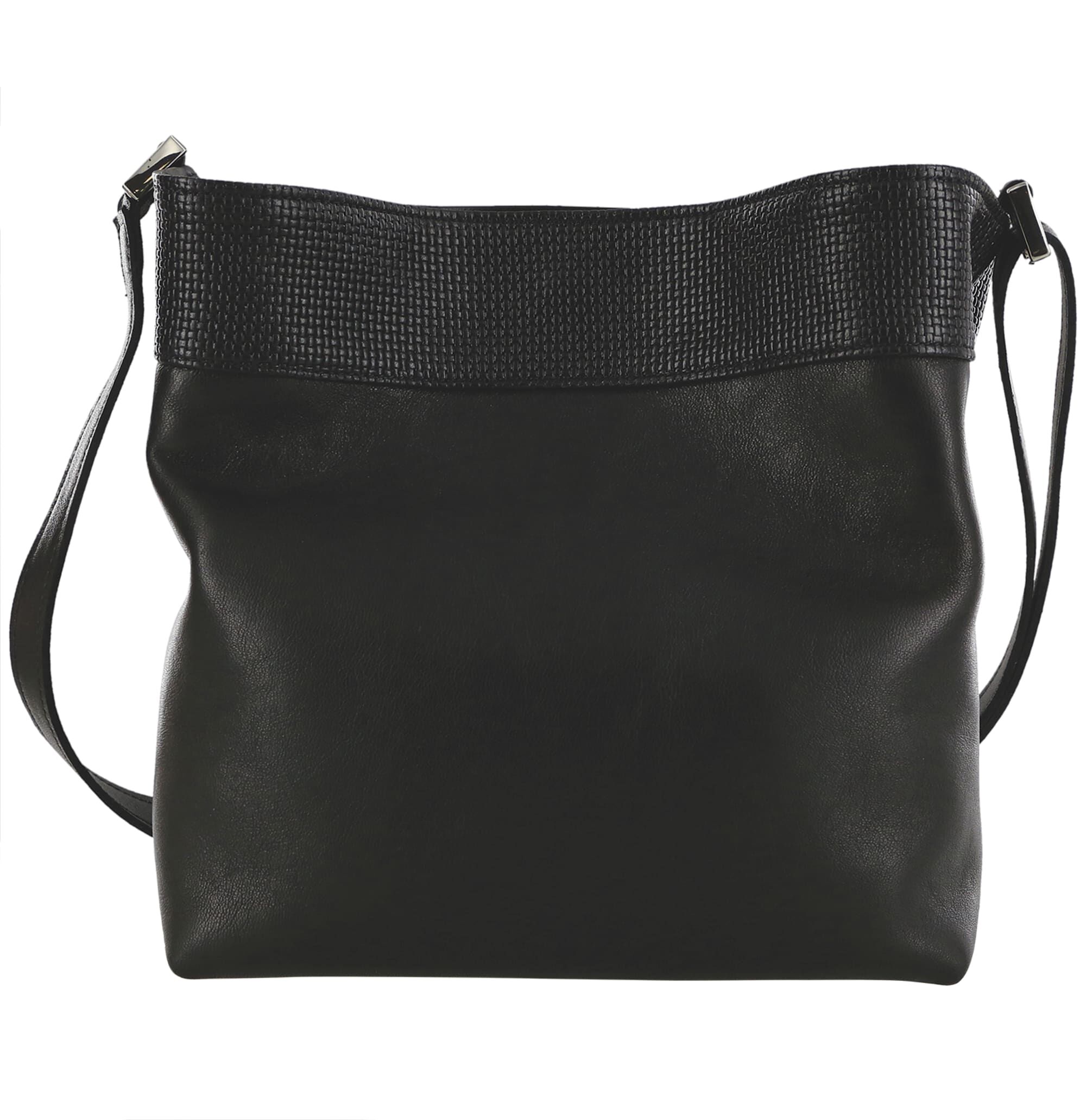 Sven small three-zip leather crossbody bag - Terrestra