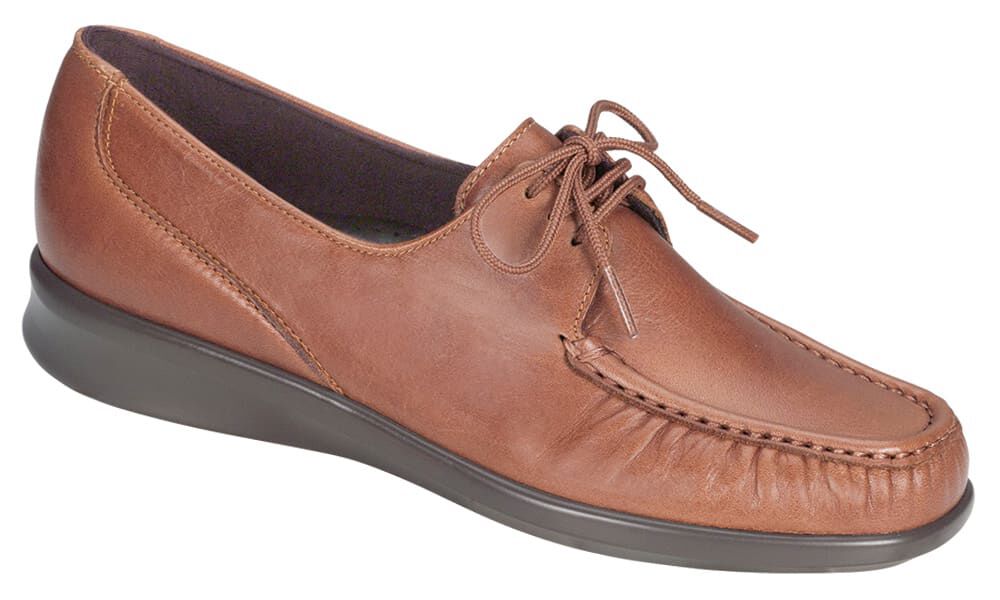 womens lace up loafer