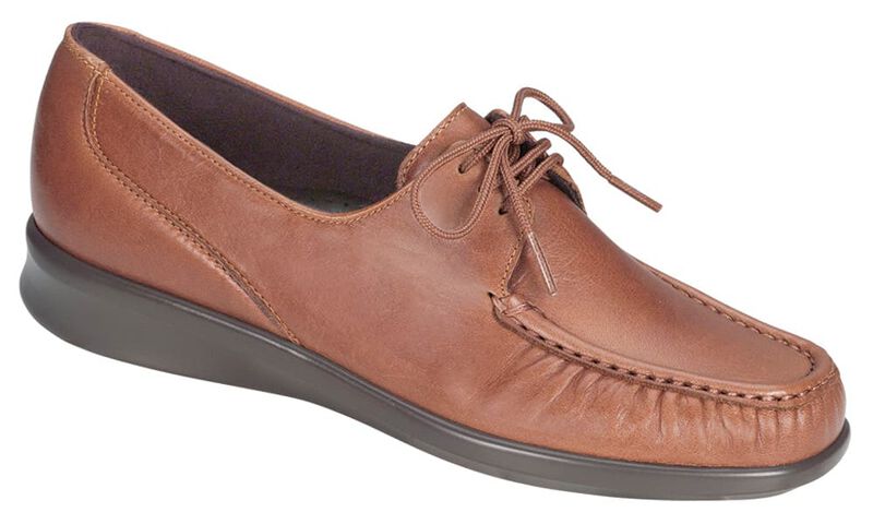 Petra Lace Up Loafer - Tan, , large