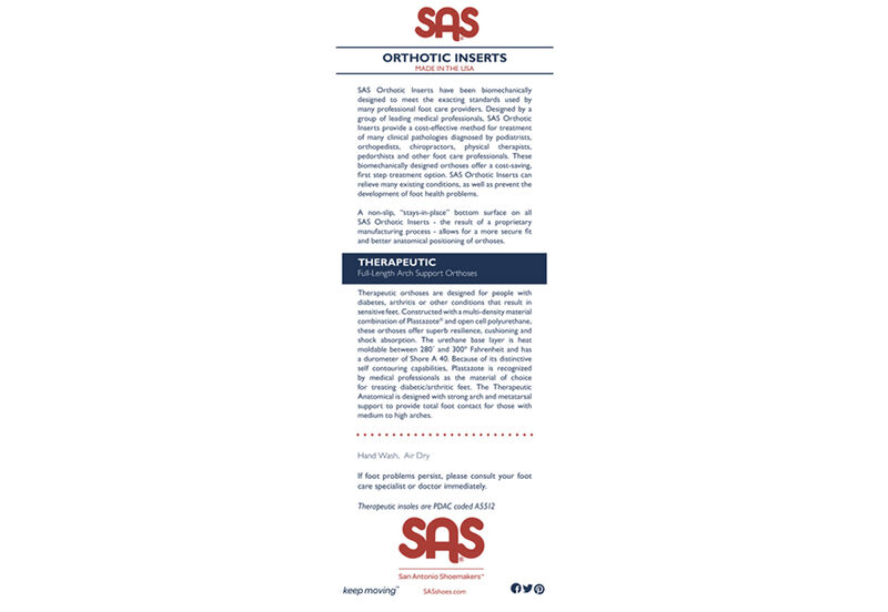 Orthotic Footbed Package View