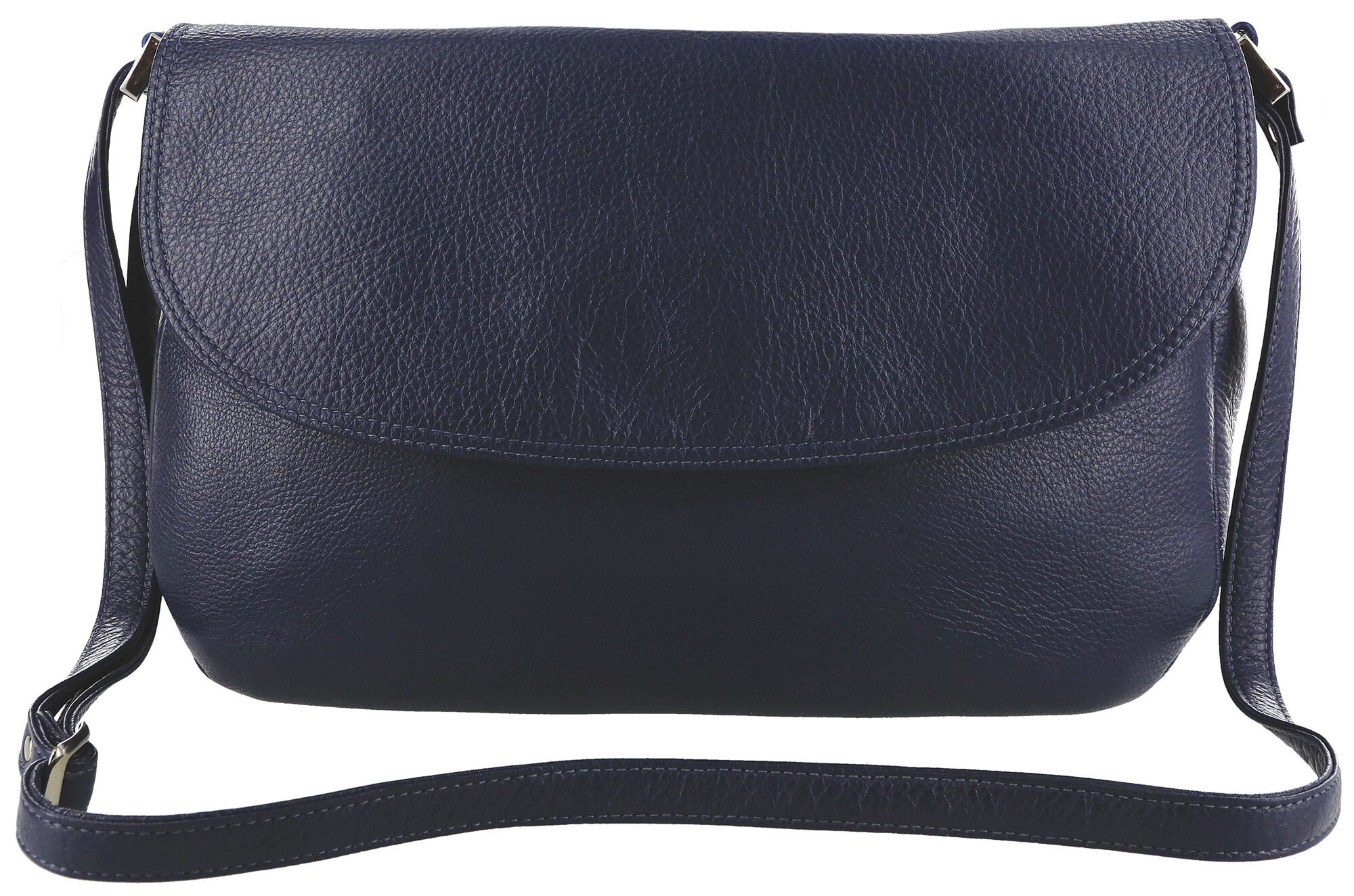 Navy leather crossbody purse deals