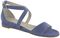 Simone Sky Blue Suede Right .75 View