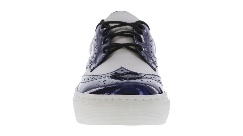 Oxland White/Sapphire Right Front View