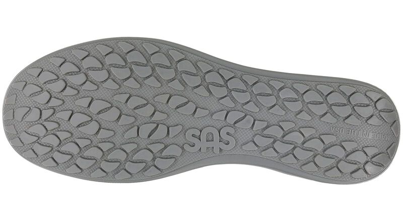 Sporty Lux Black Perf Left Sole View