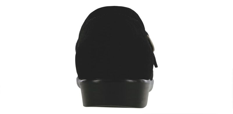 Lara Black Suede Right Rear View
