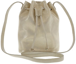 Gracie Drawstring Bag - Soft Gold