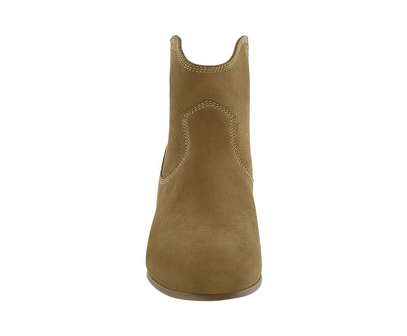 Dylan Ankle Boot, Sand Suede, large