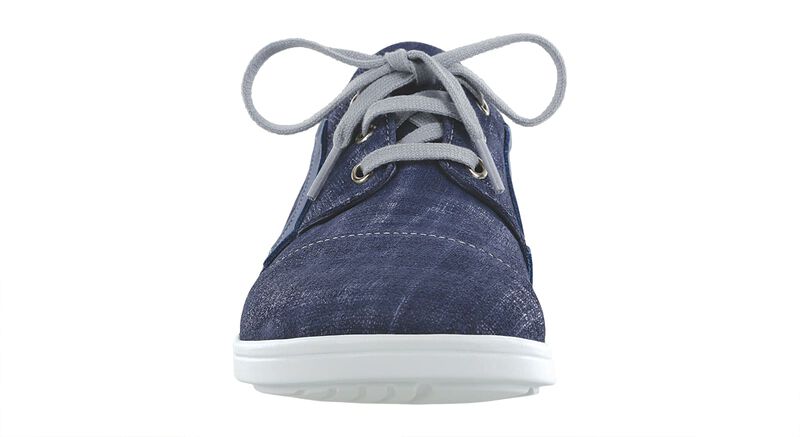 Marnie Blue Jay-Nubuck Right Front View