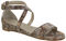 Simone Multisnake Taupe Right .75 View