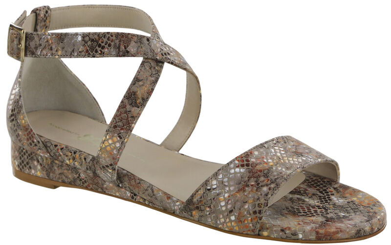Simone Multisnake Taupe Right .75 View