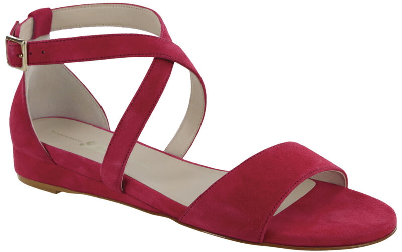 Simone Suede Fuchsia Right .75 View