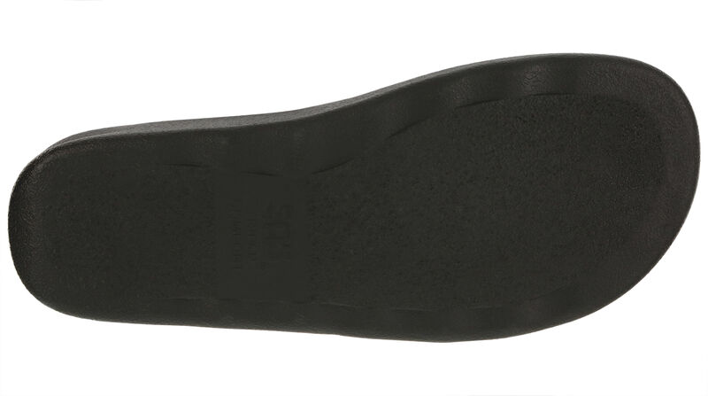 Relaxed LTD Heel Strap Sandal Pink Sparkle Bottom View