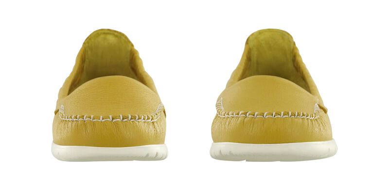Sunny Slip On Loafer, Canary Yellow, large
