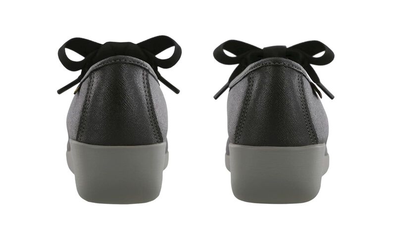 Bounce Lace Up Moc, Raven, large