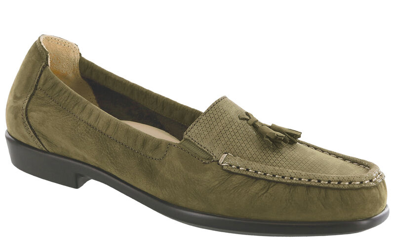 Hope Slip On Loafer - Green Tundra, , large