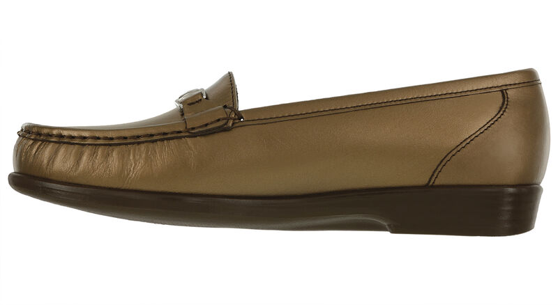 Metro Slip On Loafer, Bronze, large